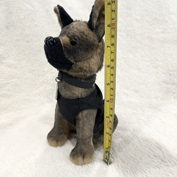 Hero Industries Ventura County Police K9 Dog 9" Plush German Shepherd Sitting - Picture 6 of 6